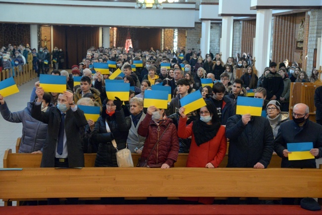 Modlitwa za Ukrainę i marsz poparcia