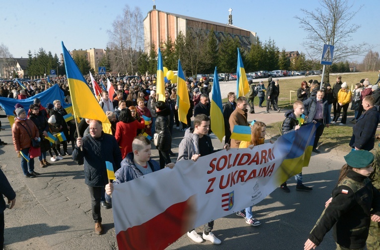 Marsz solidarności przeszedł ulicami Opoczna.