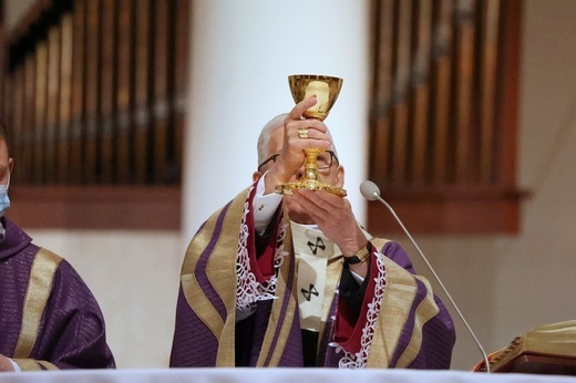 Środa Popielcowa w katedrze Chrystusa Króla