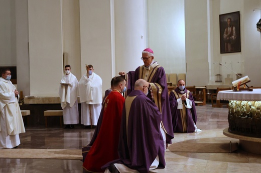 Środa Popielcowa w katedrze Chrystusa Króla