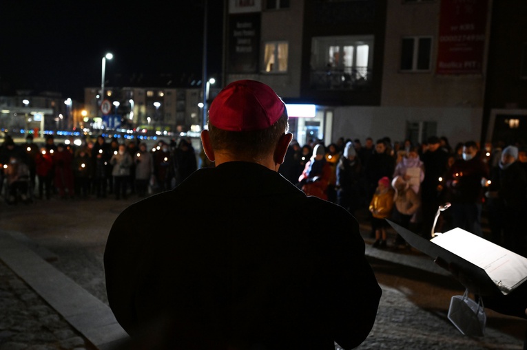 Modlitwa o pokój na Ukrainie w Koszalinie