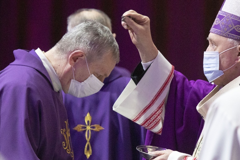 Środa Popielcowa w Świątyni Opatrzności Bożej