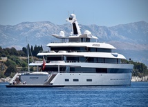 W Ligurii stoją zacumowane dwa luksusowe jachty oligarchów z Rosji