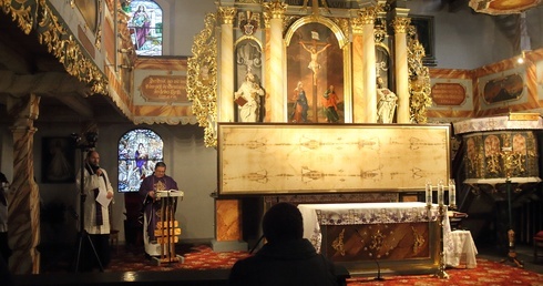 Całun u Matki Bożej Anielskiej