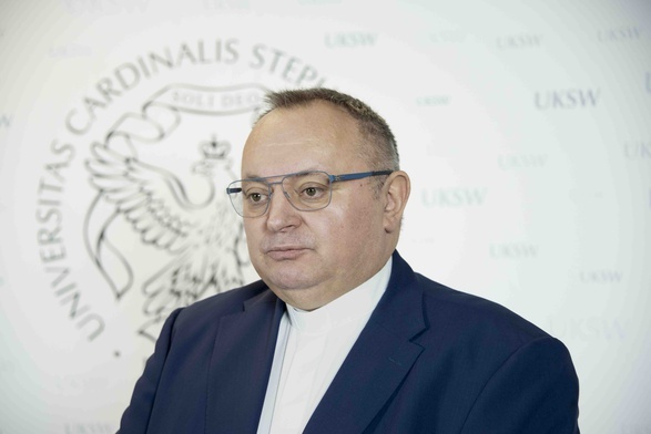 ks. prof Waldemar Cisło, dyrektor sekcji polskiej PKWP