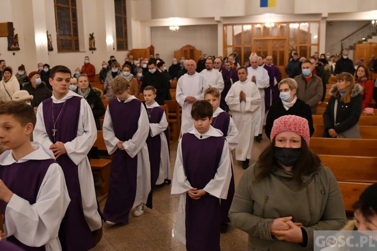 Zielona Góra. Akatyst i Msza o pokój