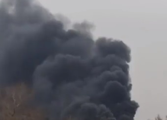 Pożar na terenie Zaporoskiej Elektrowni Atomowej po rosyjskim ostrzale