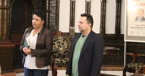 Legnica. Spotkanie z Piotrem Lipińskim