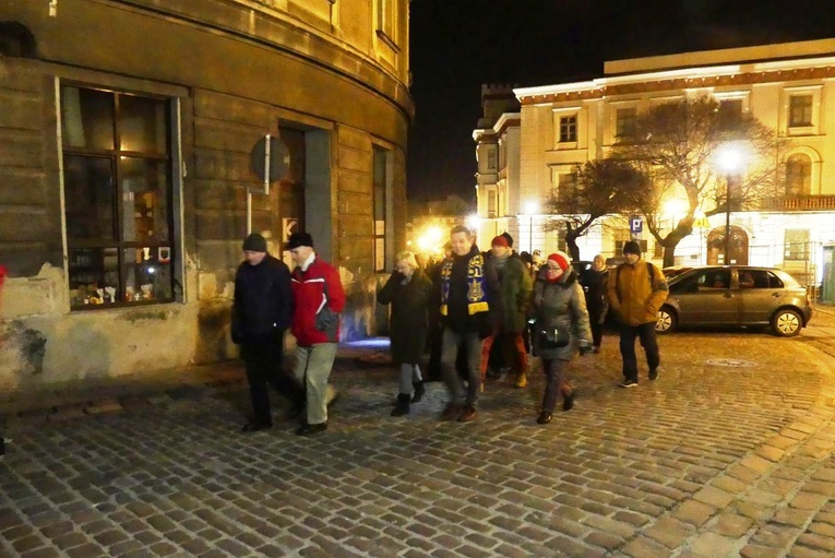 Międzyreligijny marsz i modlitwa o pokój na Ukrainie - w Bielsku-Białej - cz. 2