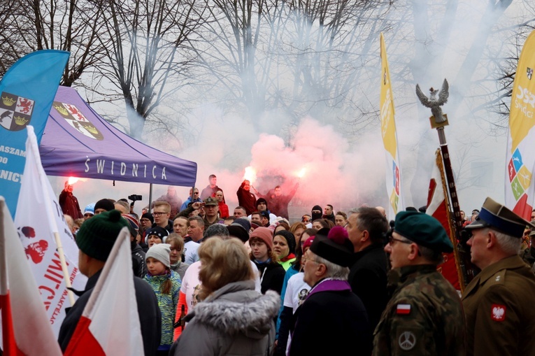 Bieg "Tropem Wilczym" w Świdnicy