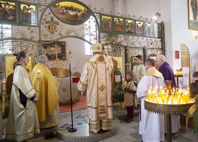 Bp Juszczak w koszalińskiej cerkwi