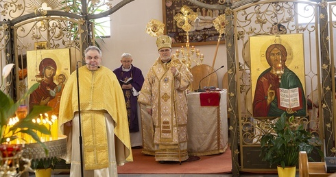 Bp Juszczak w koszalińskiej cerkwi