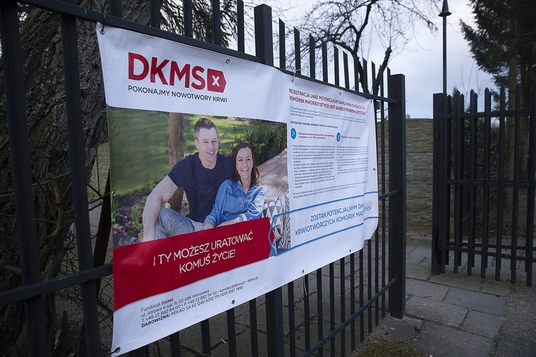 Rejestracja dawców szpiku u św. Maksymiliana