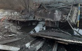 Wojenne zniszczenia w Kijowie.