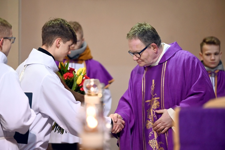 Wprowadzenie ks. Wojciecha Zmysłowskiego na urząd proboszcza