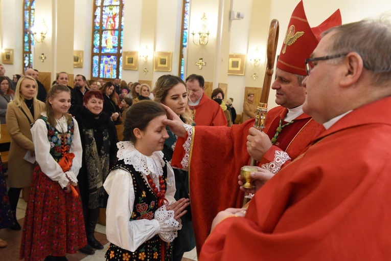 Bierzmowanie w Szczawie