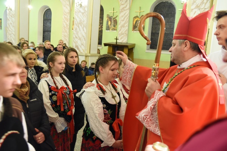 Bierzmowanie w Kamienicy