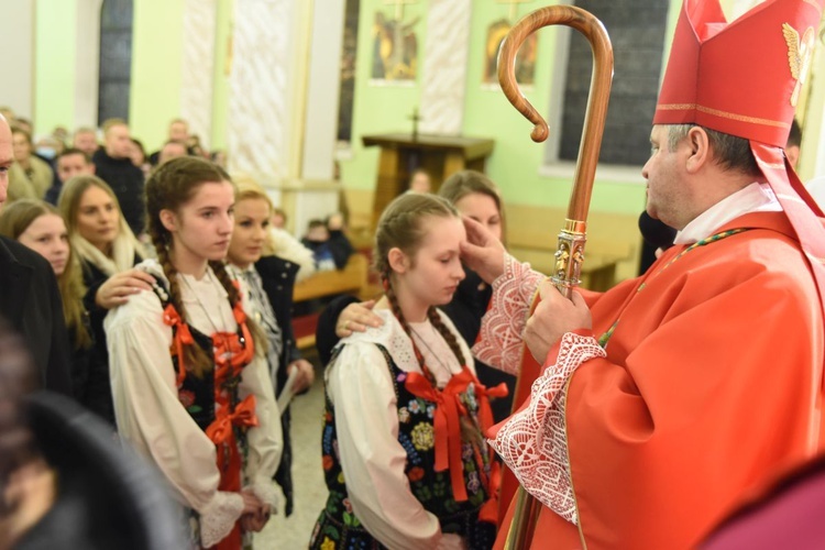 Bierzmowanie w Kamienicy