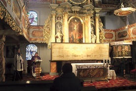 Kopia Całunu robi ogromne wrażenie. 