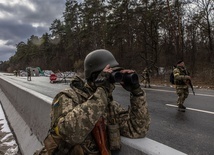 Tempo natarcia spadło, atakowano cywilną infrastrukturę