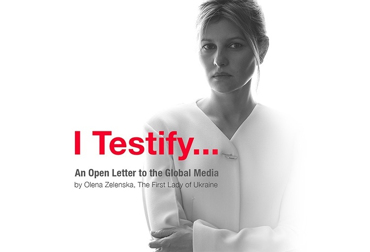 Zełenska do mediów: pokazujcie, co się tutaj dzieje