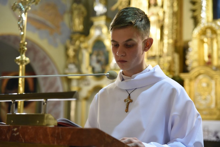 Bierzmowanie w Łącku