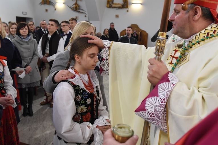 Bierzmowanie w Woli Piskulinej