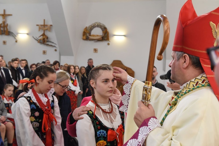 Bierzmowanie w Woli Piskulinej