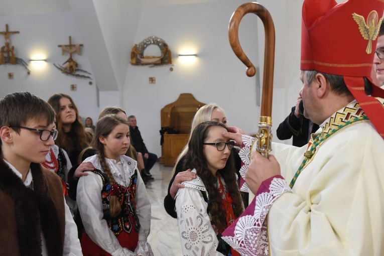 Bierzmowanie w Woli Piskulinej