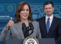 Wiceprezydent USA Kamala Harris przybyła do Polski