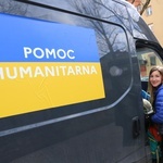 Wyjazd konwoju humanitarnego prowadzonego przez Szymona Makucha