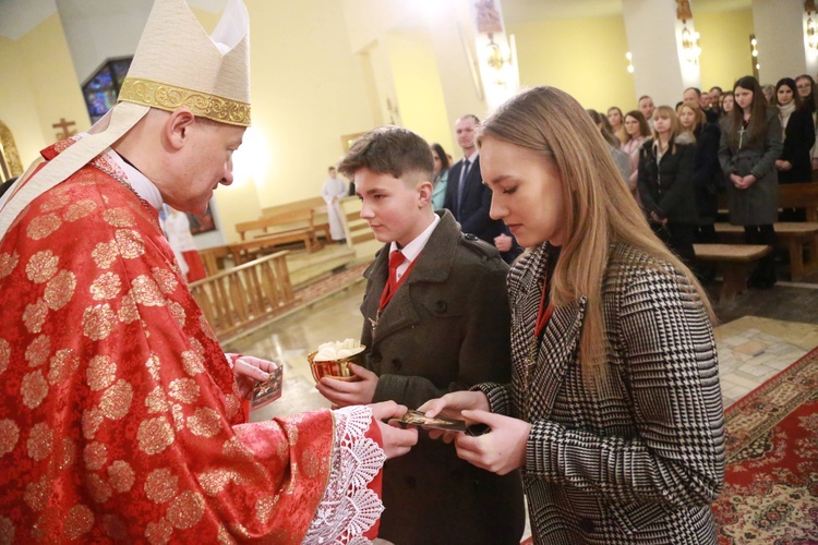 Bierzmowanie w Siedliskach Bobowskich