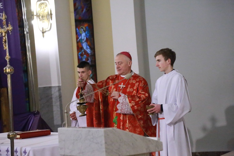 Bierzmowanie w Siedliskach Bobowskich