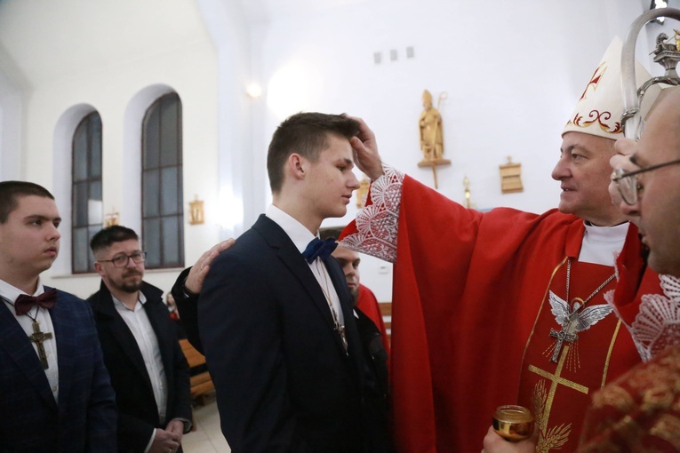 Bierzmowanie w Wojnarowej