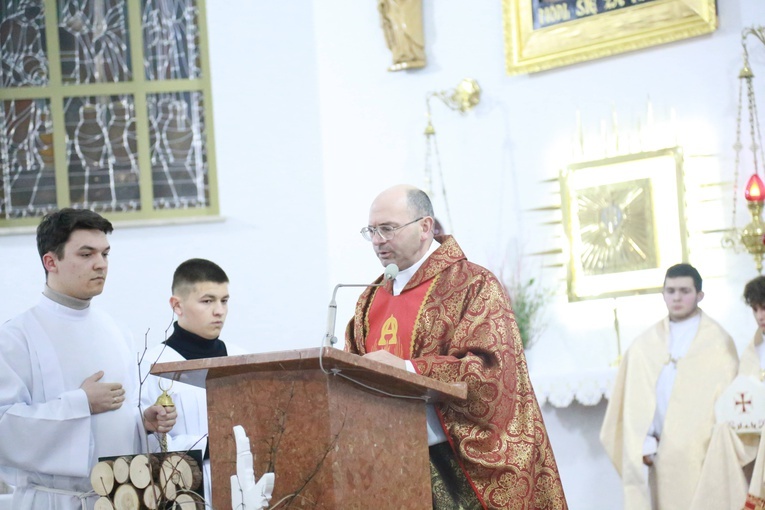Bierzmowanie w Wojnarowej