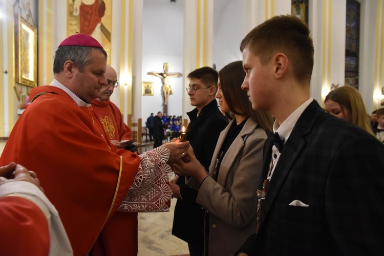 Bierzmowanie w Łukowicy