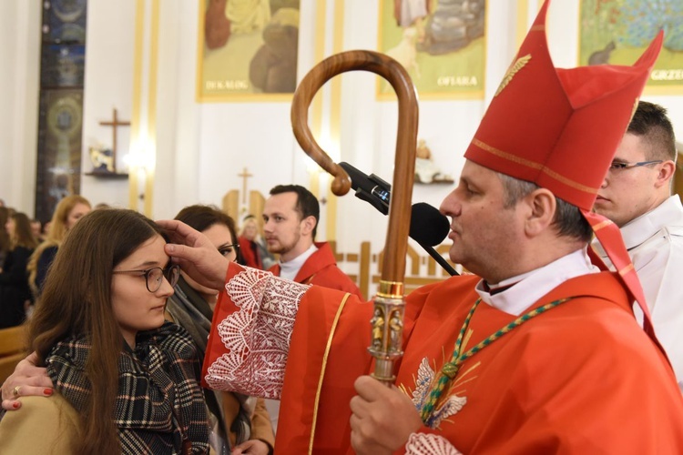 Bierzmowanie w Łukowicy