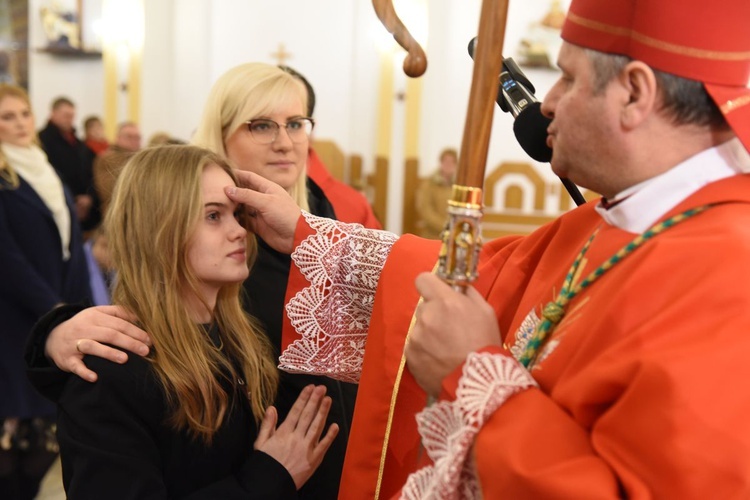 Bierzmowanie w Łukowicy