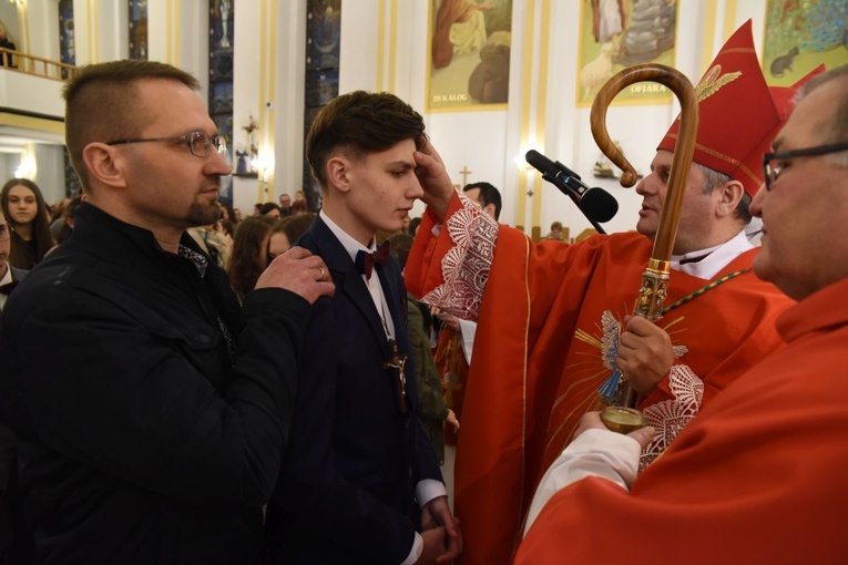 Bierzmowanie w Łukowicy