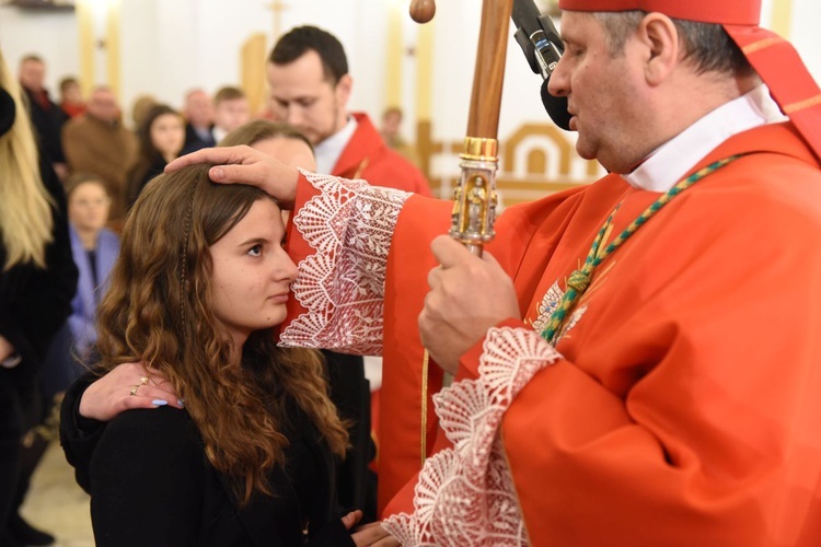 Bierzmowanie w Łukowicy