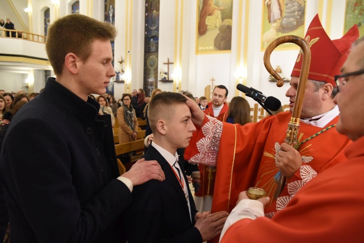 Bierzmowanie w Łukowicy