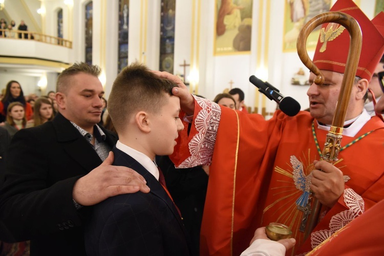 Bierzmowanie w Łukowicy