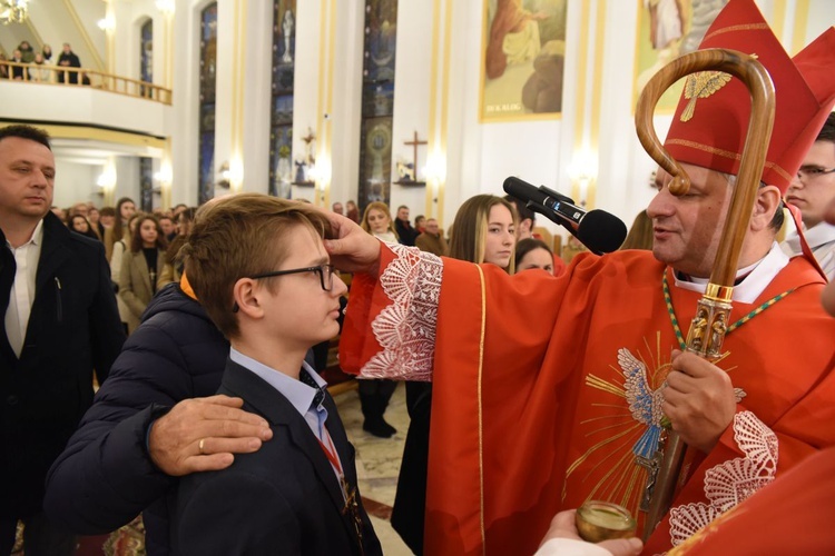 Bierzmowanie w Łukowicy