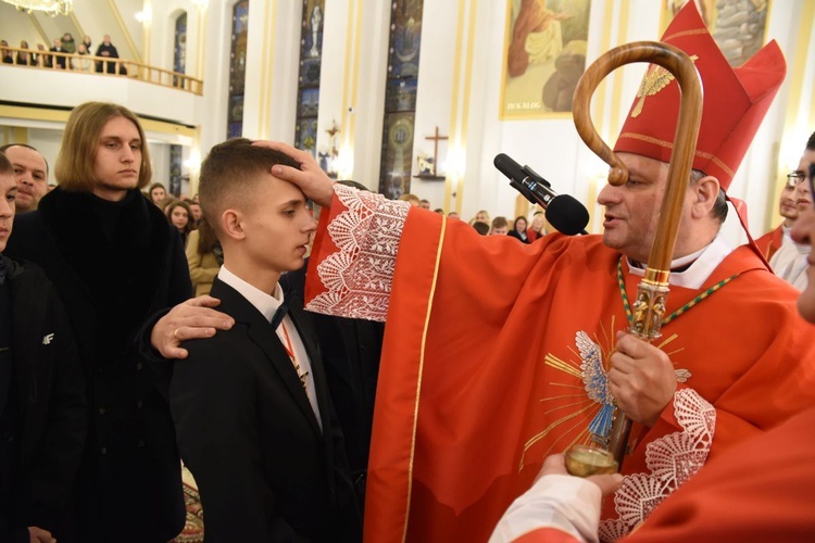 Bierzmowanie w Łukowicy