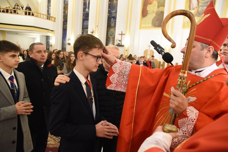 Bierzmowanie w Łukowicy