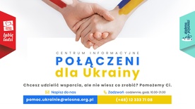 Szlachetna Paczka uruchomiła centrum informacyjne "Połączeni dla Ukrainy"