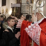 Książnice. Poświęcenie odnowionej drogi krzyżowej i bierzmowanie