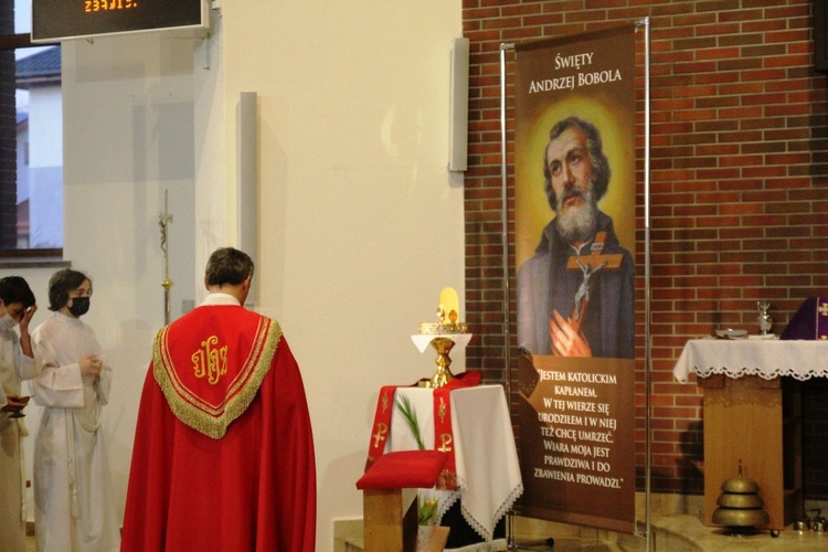 Relikwie św. Andrzeja Boboli na bielskim os. Polskich Skrzydeł 