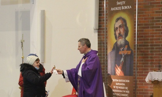 Relikwie św. Andrzeja Boboli na bielskim os. Polskich Skrzydeł 