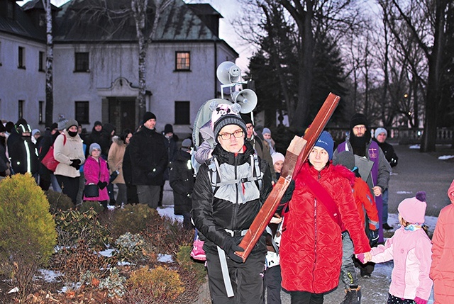 Wśród uczestników wiele było dzieci, nawet bardzo małych.